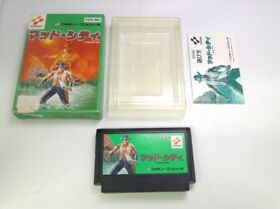 Mad City Famicom Japanese JP game box w/manual free shipping F/S