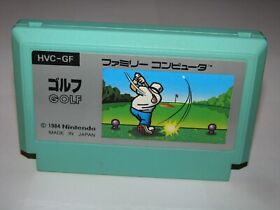 Golf Nintendo Picture Label Version Famicom NES Japan import US Seller