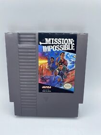 Mission: Impossible (Nintendo Entertainment System) NES Authentic Cart Tested  B