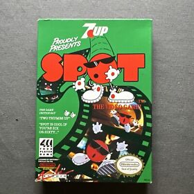 Spot: The Video Game 7Up NES Nintendo Complete CIB