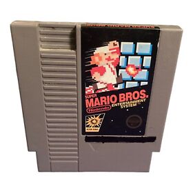 Super Mario Bros [5 Screw] NES Nintendo Game Cartridge, Authentic, Tested, Works