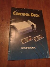 Consola Nintendo NES: Control Deck [solo manual del libro de instrucciones]