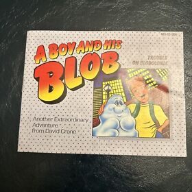 Nintendo NES - Instruction Booklet/Manual Only - A Boy And His Blob