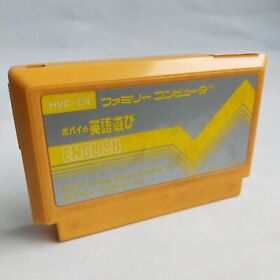Popeye's English Play usado Nintendo Famicom NES probado
