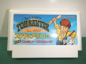 NES -- Square's TOM SAWYER -- CAN SAVE! Famicom Japan Game 10643