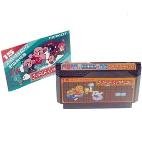 SUPER CHINESE Cart + Manual Famicom Nintendo FC Japan Import NES namco NTSC-J