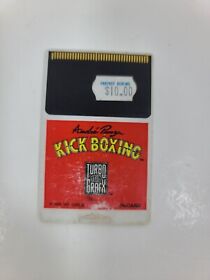 Andre' Panza KICK BOXING Turbo Grafx 16 HuCard Tested And Working