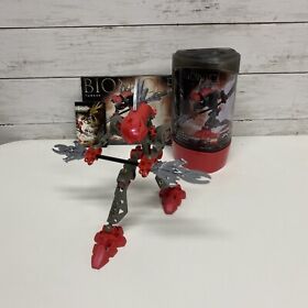 Lego Bionicle Rahkshi Turahk (8592) - W/ Manual and Canister