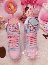 Girl Little Twin Star High Top Sport Shoes Student Casual Sneakers