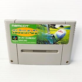 Namcot Open Golf - Super Nintendo Famicom - Japanese - Tested & Working