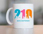 San Antonio Gift Mug San Antonio 210 Mug Gift San Antonio Mug For Her San