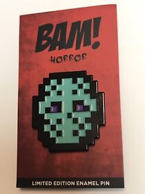 Friday The 13th Jason Voorhees 8-Bit NES Enamel Lapel Art Pin Mondo Horror Movie