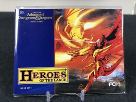 Heroes Of The Lance - Nintendo NES - Manual Only - Very Good - SAFE SHIP!