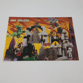 Lego Fright Knights Witch's Magic Manor 6087 Replacement Instruction Book Only