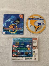 Sega Marine Fishing NTSC-J (Sega Dreamcast, 2000) COMPLETE US SELLER!!