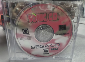Sonic CD (Sega CD, 1993) NOT FOR RESALE VARIANT - Tested/Working - Disk Only!