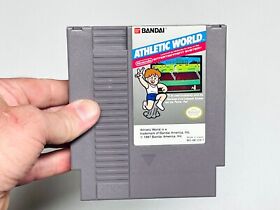 Athletic World - Authentic Nintendo NES Game - Tested & Works
