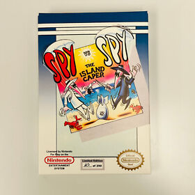 NES SPY VS SPY ISLAND CAPER 20/250 COMPLETE HOMEBREW HACK