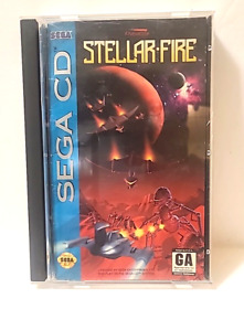 Stellar Fire (Sega CD, 1993) Complete CIB Game with Reg Card Good Shape