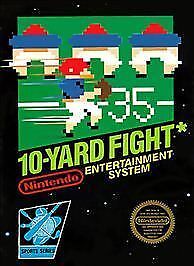 10 Yard Fight (Nintendo Entertainment System NES) Tested Works GREAT