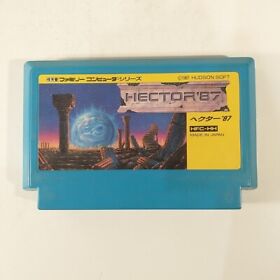 Hector '87 (Nintendo Famicom FC NES, 1987) Japan Import