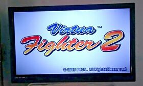 SEGA SATURN Virtua Fighter 2 Disc, Instructions, Case Labeled Not For Resale