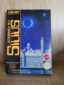 Videogame NES Journey to Silius PAL Mattel NUOVO