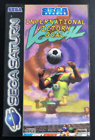 International Victory Goal- Complete With Manual (Sega Saturn)