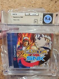 Capcom vs. SNK (Sega Dreamcast, 2000)  Wata graded 9.6 A+