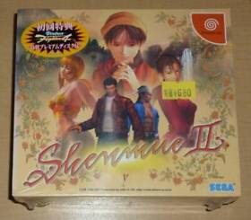 DC Shenmue Ii 2 Sega First Limited Edition Dreamcast Adventure Japan 2Y