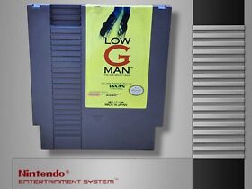 1990 Nintendo NES Low G Man: The Low Gravity Man Video Game Cartridge