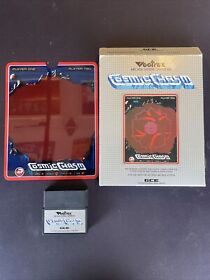 Cosmic Chasm Vectrex Video Game Complete in Box, Tested