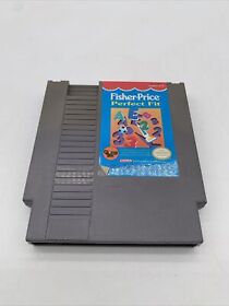 Fisher Price Perfect Fit Original Nintendo NES Game Tested Authentic