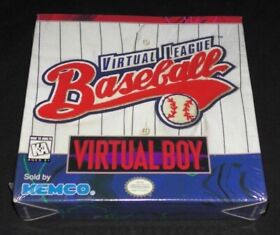 Virtual League Baseball New Sealed Virtual Boy Nintendo CIB Complete VirtualBoy