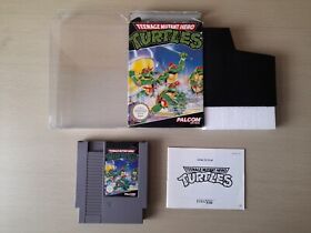 Teenage Mutant Hero Turtles - Nintendo NES - Boxed & Complete PAL A UKV