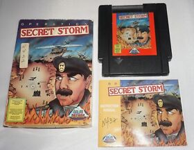 Operation Secret Storm (Nintendo NES) Complete in Box CIB