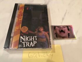Night Trap (Sega CD 32X) NEW SEALED MINT W/CARD, RARE LIMITED RUN GAMES!