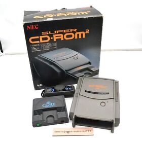 NEC  Pc Engine Super Cd-Rom2＋ CORE GRAFX Ⅱ Used with BOX