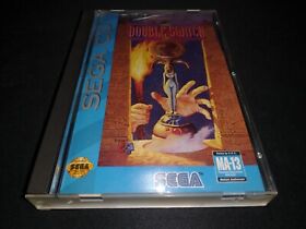 Double Switch Sega CD MINT condition disc COMPLETE with registration card-!