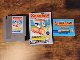 Super Team Games Nintendo NES VIDEO GAME IN BOX Complete 