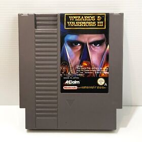 Wizards & Warriors III 3 - Nintendo NES Original - Tested & Working!