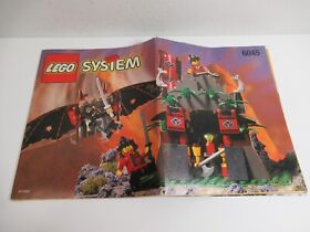 1998 Lego System Instruction  Manual Only # 6045 Ninja Surprise