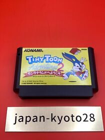 Tiny Toon Adventures 2 NES KONAMI Nintendo Famicom From Japan