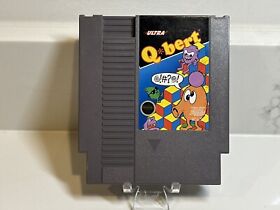 Q*Bert - 1989 NES Nintendo Game - Cart Only - TESTED!