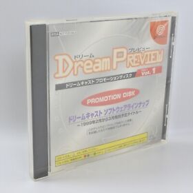 DREAM RREVIEW PROMOTION DISK No.1 Dreamcast Unused 9307 Sega dc