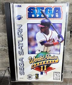 Sega Saturn - World Series Baseball II 2 - CIB Complete / Clean & Tested (1996)