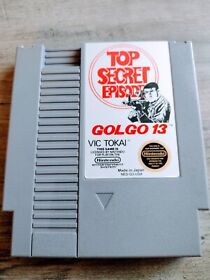 GOLGO 13 TOP SECRET EPISODE - Nintendo (Authentic) NES Game, 