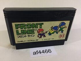 af4466 Front Line NES Famicom Japan