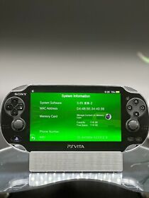Sony PlayStation PS Vita OLED PCH-1000 Firmware FW 3.65, 128GB - SHIP IN 1-DAY