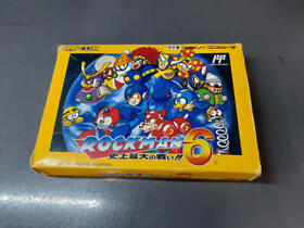 [Used] CAPCOM MEGAMAN / ROCKMAN 6 Boxed Nintendo Famicom Software FC from Japan